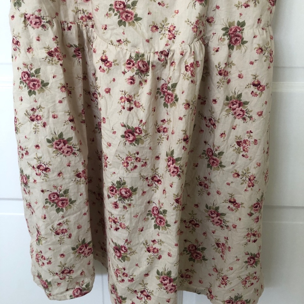 Petal and Pup Isobelle Floral Puff Sleeve cottagecore Mini Sundress size small - Picture 4 of 9